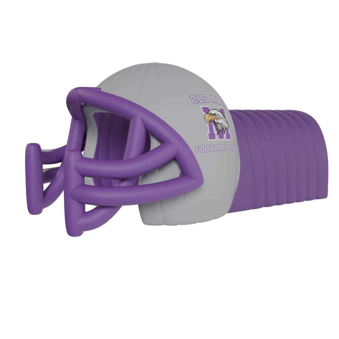 Custom Inflatable Football Helmet Tunnel | Free Designs