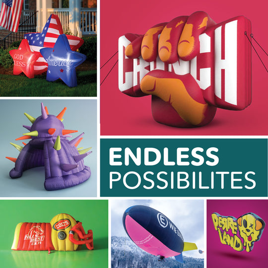 Custom Inflatable Soccer Goal Game | Free Designs | Custom Inflatables