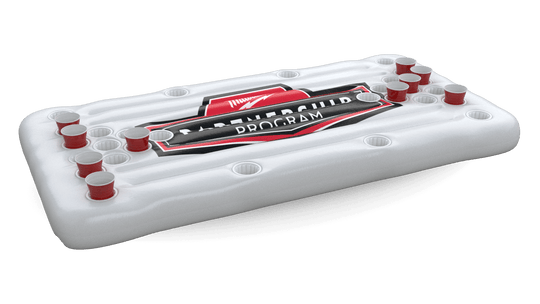Milwaukee inflatable beer pong