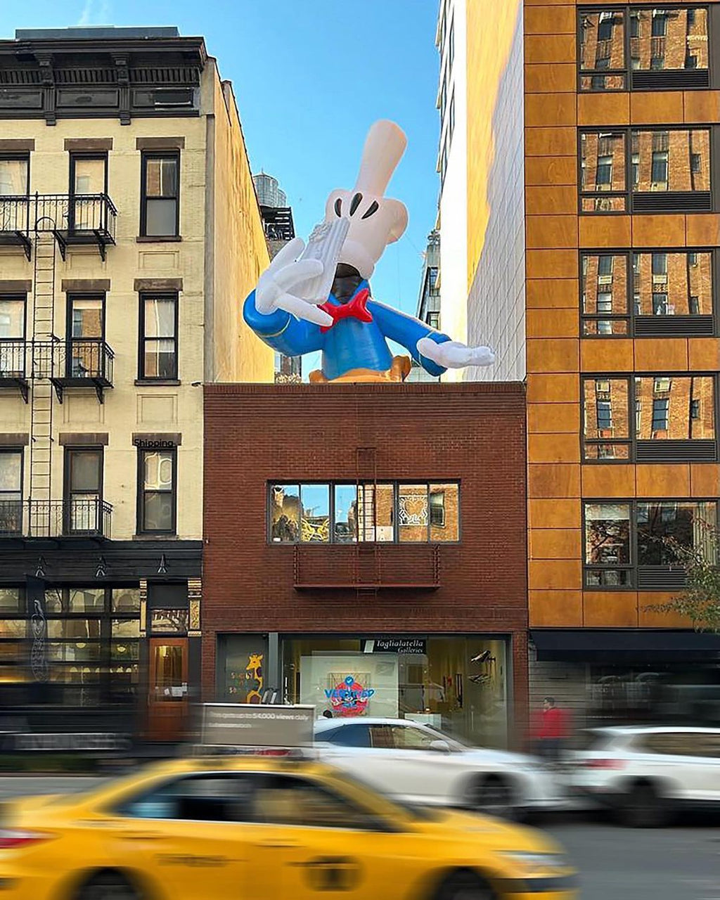30-Foot Custom Inflatable Sculpture for NYC Art Activation