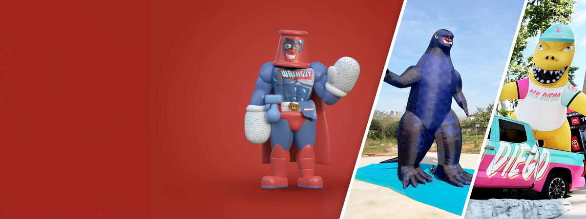 Sentient Inflatable Characters Custom Inflatable Characters | Custom Inflatables