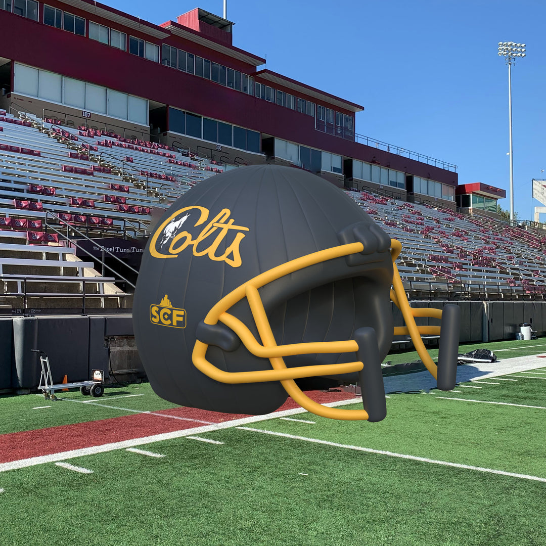 big blow up football helmets Custom Inflatable Giant Football Helmet | Free Designs