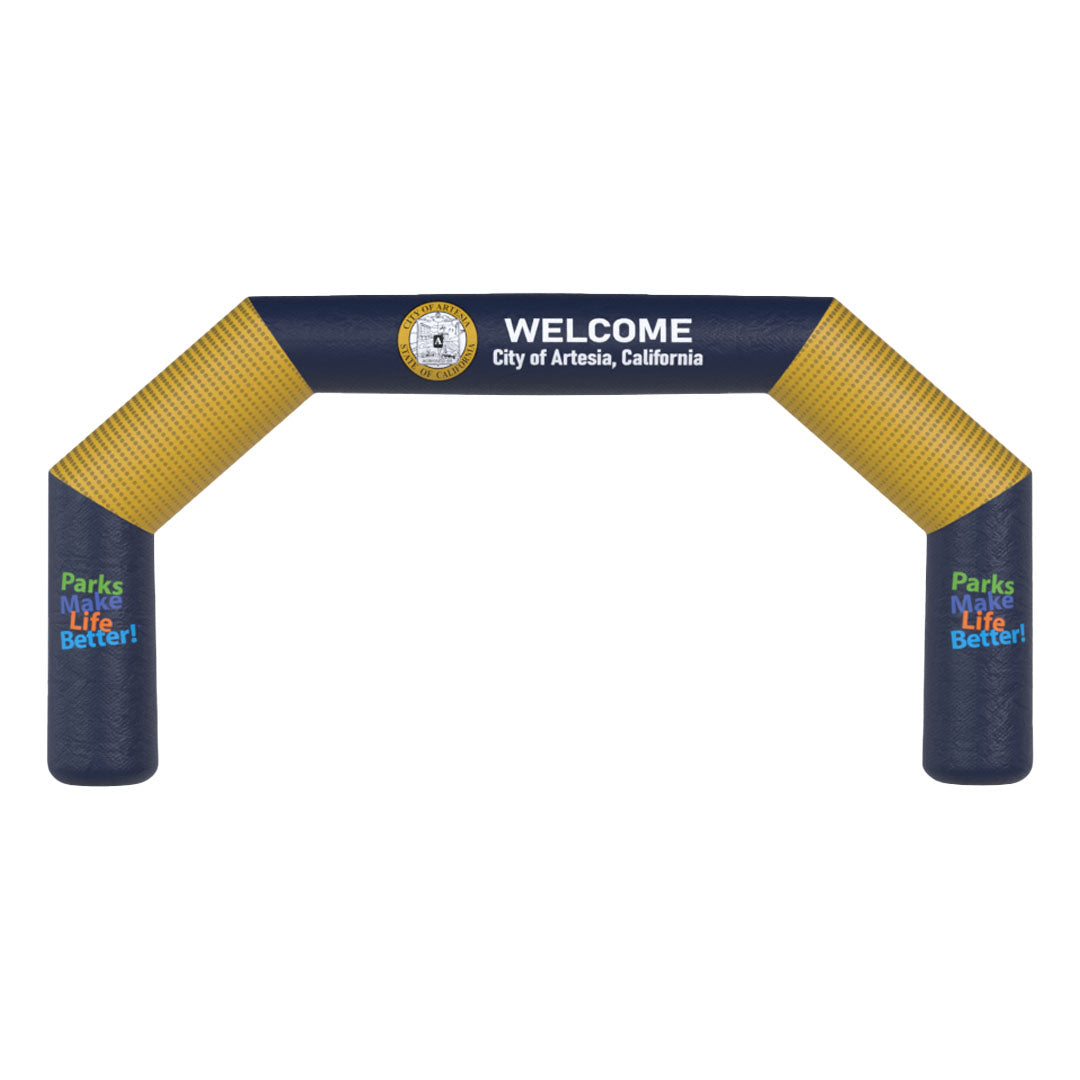 Custom Inflatable Outdoor Arch | Free Designs | Custom Inflatables