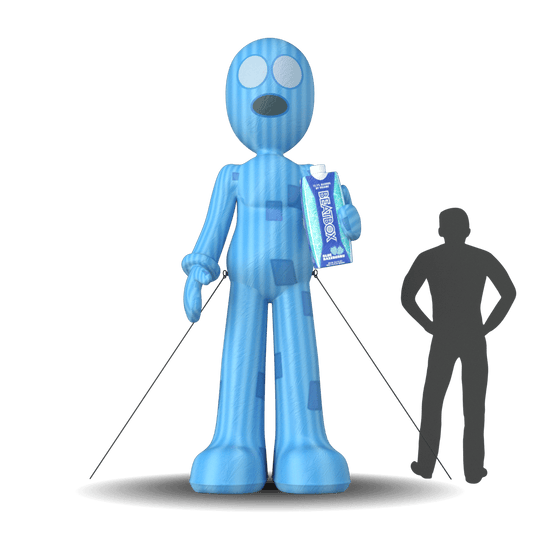 custom inflatable beatbox character